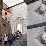 Il retro del Duomo di Siena.