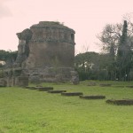 I resti archeologici di Villa Gordiani, Roma.